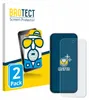 A product image showing packaging for screen protectors and a representation of the screen protector on a phone. Produktbild-Vorschau
