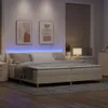 Maison Exclusive - LED Boxspringbett mit LED-Lichtleisten Produktbild-Vorschau 5