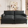 Merax Cloud Sofa 4-Sitzer, Modulares Ecksofa Mit Produktbild-Vorschau 2
