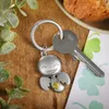 "Happy" mit Kleeblatt in Gold - Schutzengel Produktbild-Vorschau 5