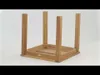 Teak-Gartentisch quadratisch | 90 x 90 x 75 Produktbild-Vorschau 6
