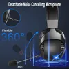 A close-up marketing image of a gaming headset, highlighting its detachable and flexible microphone. Produktbild-Vorschau