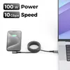 deleyCON 3,0m 100W 10 Gbps USB-C Kabel Winkel 90 Grad (USB Produktbild-Vorschau 5
