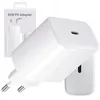 A white Samsung 45W PD adapter with a USB-C port and European plug is shown in packaging. Náhled obrázku produktu