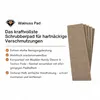 MAYKKER Walnuss Einwascher Bezug 35cm : 35cm Breite: 35cm Produktbild-Vorschau 4
