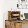 vidaXL Organizzatore da scrivania in legno recuperato 36 x Anteprima dell’immagine prodotto 4