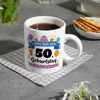 50. Geburtstag Kaffeebecher mit lustigem Spruch: Alles Gute Produktbild-Vorschau 8