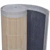 vidaXL Tappeto Bamboo Nature Rettangolare 120x180 cm Anteprima dell’immagine prodotto 4