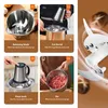 Procesador de alimentos, acero inoxidable, 3 niveles de Vista previa de la imagen del producto 2