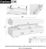 okwish hydraulisch höhenverstellbarer Couchtisch Produktbild-Vorschau 7