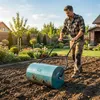Zahradní válec Sillar 50 cm, 40 l – ruční válec na trávník Náhled obrázku produktu 9
