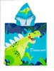 Detské pončo uterák s kapucňou Bestif BRP01 Dino 120x60 cm, Náhľad obrázku produktu 3