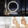 WISFOR LED Badspiegel Rund 80 cm, Badezimmerspiegel mit Produktbild-Vorschau 6