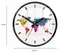 ModernClock, wanduhr,Map colorfull, wanduhr 30cm, Modern Produktbild-Vorschau 4