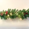 XINZI Tannengirlande Weihnachtsdeko Girlande 500cm Produktbild-Vorschau 5