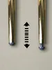 Design-Esszimmerstuhl im skandinavischen Stil mit rosa Samtbezug und goldfarbenen Beinen, ideal als bequemer Küchenstuhl oder Polsterstuhl._#sku_BARWL6.284# Produktbild-Vorschau