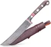 Kochmesser Usbekischer Messer Pchak, 26 cm Damaststahl Produktbild-Vorschau 1