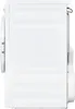 Side view of a white dryer. Produktbild-Vorschau
