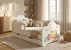 Kinderbett 140x70 cm mit Schublade Matratze Bettkasten Produktbild-Vorschau 6