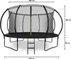Trampoline de jardin pour enfants HyperMotion XXXL 430 cm Voir les images du produit 30