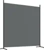 Parawan 3-Panelowy, Antracytowy, 525X180 Cm, Tkanina Podgląd zdjęcia produktu 13