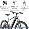 Zündapp Z808 E-Mountainbike E Bike 27,5 Zoll grau/grün 50 Produktbild-Vorschau 4