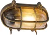 Lampa ścienna i sufitowa złoto/mosiądz owalna IP44 - Podgląd zdjęcia produktu 2