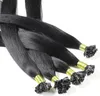 hair2heart Bonding Extensions Echthaar glatt 2/0 Schwarz - Produktbild-Vorschau 1