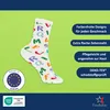 Bunte Baumwoll Basic Socken (6 Paar) mit lustigen Motiven Produktbild-Vorschau 2