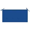 vidaXL Gartenbank mit Königsblauer Auflage 112 cm Produktbild-Vorschau 7