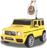 Ride-on Mercedes-Benz AMG G 63 gelb Produktbild-Vorschau 1