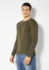 H.I.S. Langarmshirt khaki Größe XL Produktbild-Vorschau 4