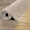 Teppich Kurzflor Unifarben Wohnzimmer schmutzabweisend Produktbild-Vorschau 5