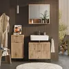 Badmöbel-Set Vicco Eliza Viking Oak 3-teilig, Model 59689 Produktbild-Vorschau 3