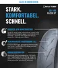 Opona DELI SB-148 120/80-12 TL Produktbild-Vorschau 5