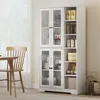 HOMCOM Küchenschrank Buffetschrank mit 4 Produktbild-Vorschau 2