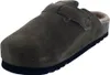 Scholl Fae New F Clog Suede - Velourleder in khaki mit Fell Produktbild-Vorschau 11