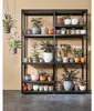 Mica Decorations Pflanzentopf - Rattan - braun - Pflanzkorb Produktbild-Vorschau 8