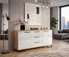 Kommode mit Schubladen Fernsehschrank HANA 3S Golden Craft Produktbild-Vorschau 2