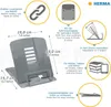 HERMA support de lecture XL en métal bleu Voir les images du produit 8
