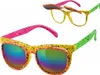 Flip Up Brille neon gesprenkelt Produktbild-Vorschau 1