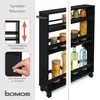 Bomoe Nischenregal 15cm breit Hylla, 79x50cm, Schwarz Produktbild-Vorschau 4