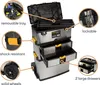 Perel Werkzeugwagen 3-in-1, robuster Trolley aus Edelstahl, Produktbild-Vorschau 12
