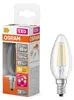 Ampoule Transparente Led Flamme E14 4w 470 Lm Blanc Chaud Voir les images du produit 1