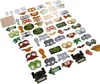 60PCS Animal Photo Booth Props Kit Paper Fun Jungle Party Náhled obrázku produktu 2