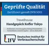 TRAVELHOUSE® Tokyo Valise en aluminium 83,5l argent env. H Voir les images du produit 13