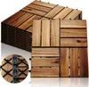 Jiubiaz 2m² Holzfliesen Mosaik Akazienholz Fliese 44 Stück Produktbild-Vorschau 1