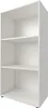 Aktenregal >Trio< in Weiß - 57x113x33cm (BxHxT) Voir les images du produit 1