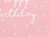 20 tovaglioli Happy Birthday, rosa Anteprima dell’immagine prodotto 2