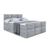 ALTDECOR Boxspringbett mit Fußteil, 2 Matratzen und Topper Produktbild-Vorschau 2
